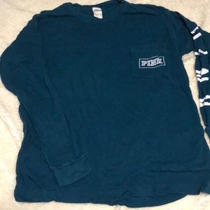 PINK lounge long sleeve tee